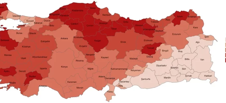 Türkiye’de Yaşlı Nüfusu Verileri