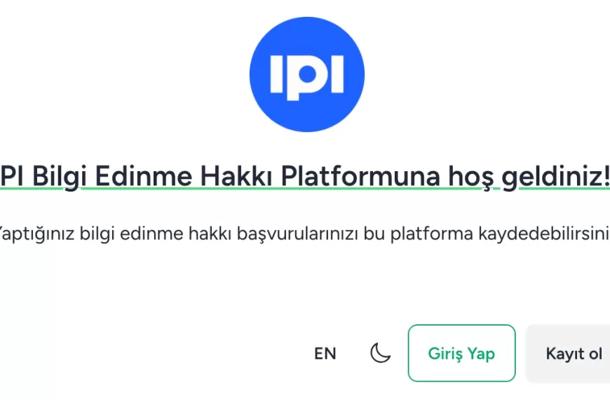 Türkiye’de Bilgi Edinme Hakkının Nabzını Tutmak